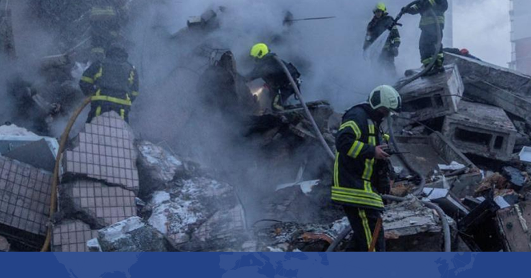 Kyiv Apartment Blocks Hit in Massive Russian Drone and Missile Attack Kyiv Apartment Blocks Hit in Massive Russian Drone and Missile Attack