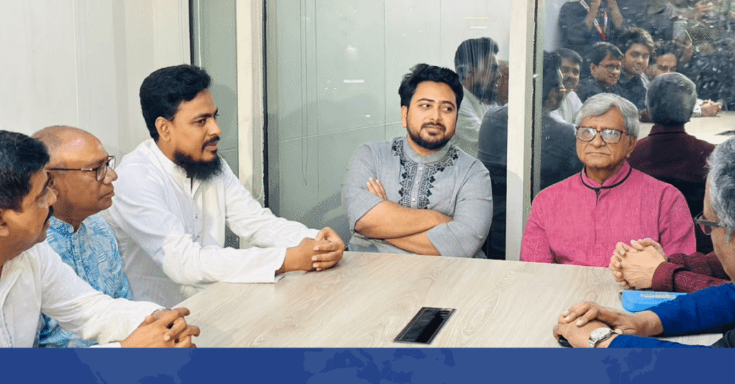 সিটি করপোরেশন ও জেলা পরিষদের প্রশাসকরা নির্বাচনে অংশ নিতে পারবেন না: নাহিদ ইসলাম সিটি করপোরেশন ও জেলা পরিষদের প্রশাসকরা নির্বাচনে অংশ নিতে পারবেন না: নাহিদ ইসলাম